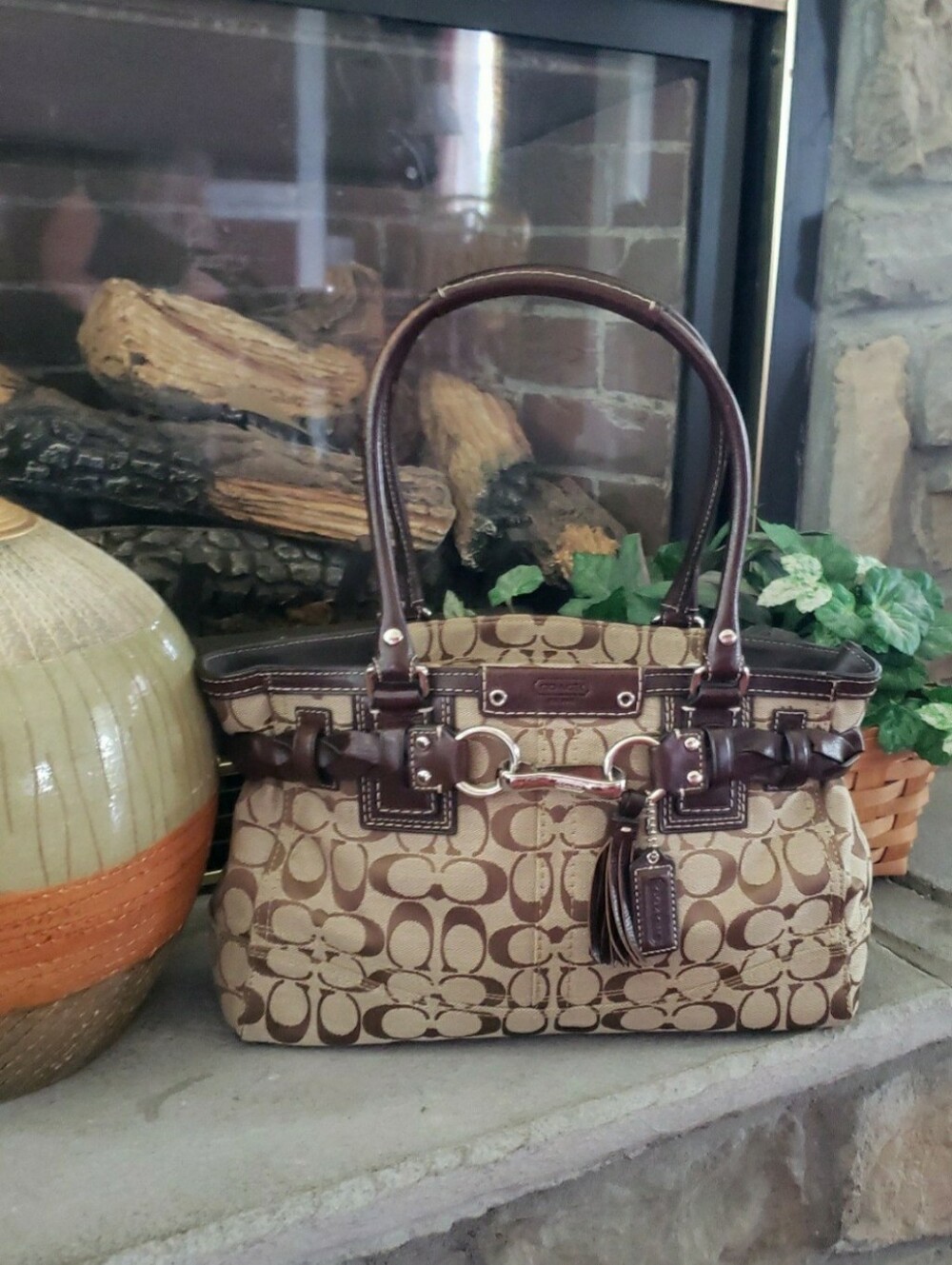 Vintage Coach Hampton Satchel